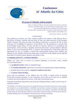 Conference of Atlantic Arc Cities