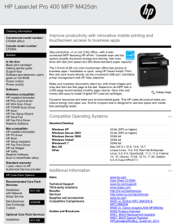 HP LaserJet Pro 400 MFP M425dn
