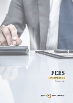 for companies - Banca Transilvania