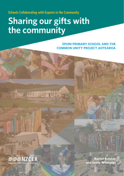 Epuni School_Case Study - New Zealand Council for