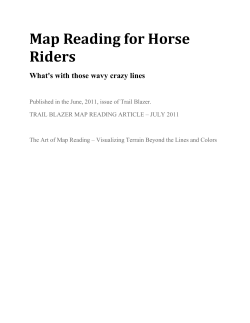 Map Reading for Horse Riders