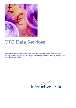 OTC Data Services - Interactive Data