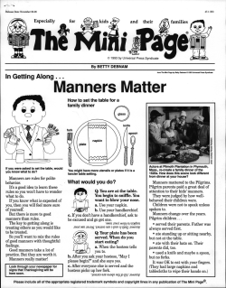 Manners Matter