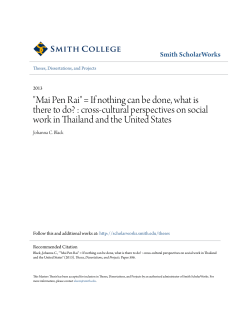 "Mai Pen Rai" = If nothing can be done, what is there to do?