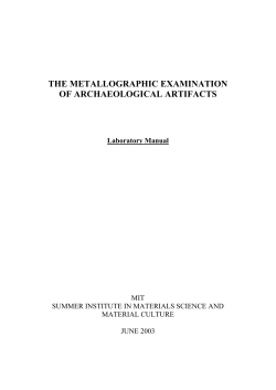 metallographic examination