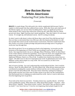 How Racism Harms White Americans [Transcript]