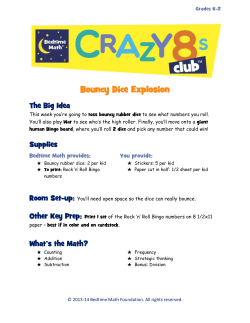 Bouncy Dice Explosion