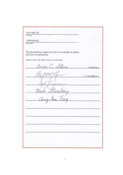 Hsiuman Lin - The University of New Mexico