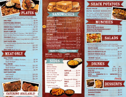 SHACK POTATOES - Shane`s Rib Shack