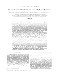 The arrojadite enigma: I. A new formula and a new model for