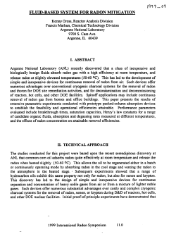Fluid-Based System For Radon Mitigation - aarst-nrpp