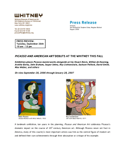 Press Release - Whitney Museum of American Art