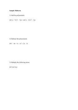 sample midterm - Seattle Central College