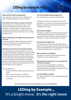 LEDing by example FAQs