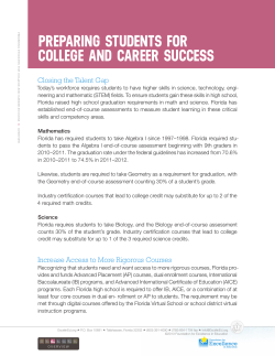 preparing students for college and career success