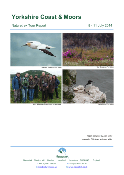 Tour report - Naturetrek