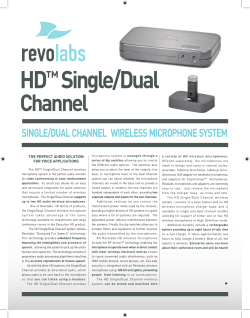 HD&trade;Single/Dual