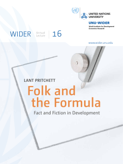 Folk and the Formula - unu-wider