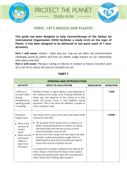 Study Circle Guide - Sathya Sai International Organisation