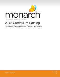 Table of Contents,Scope and Sequence