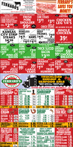 shrimp - Ferraro`s Market