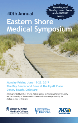 Brochure - University of Delaware