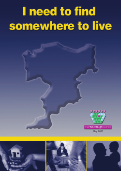 I need to find somewhere to live