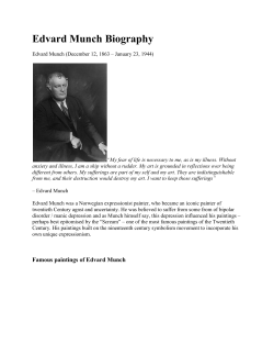 Edvard Munch Biography