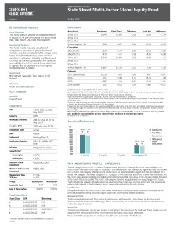 Fact Sheet:State Street Multi-Factor Global Equity Fund, Apr2017