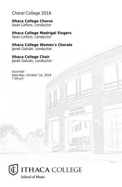 Choral Collage 2016