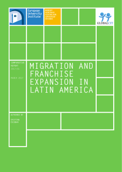 migration and franchise expansion in latin america