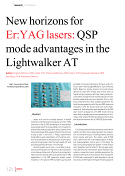 New horizons for Er:YAG lasers: QSP mode advantages in the
