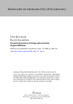 On spectral measures of strings and excursions of quasi