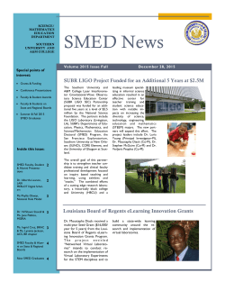 SMED News - Constant Contact