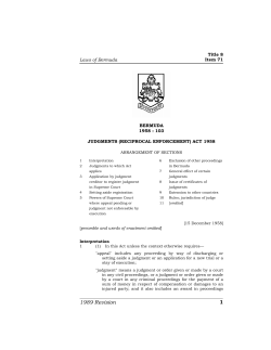 (Reciprocal Enforcement) Act 1958