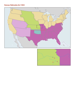 Kansas-Nebraska Act 1854