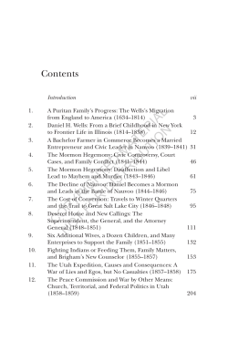 TOC and sample chapter