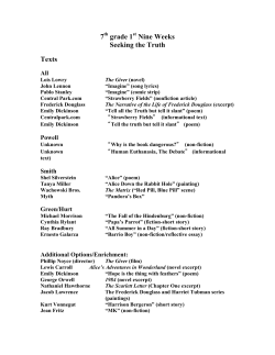 7th Grade English Language Arts