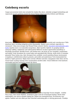 Goteborg escorts