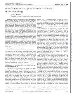 Susruta of India, an unrecognized contributor to the history of