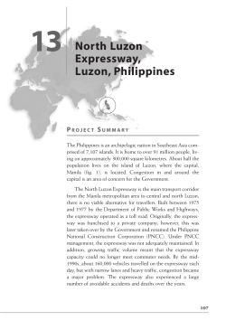 North Luzon Expressway, Luzon, Philippines