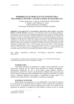 Format PDF - Jurnalul de Chirurgie