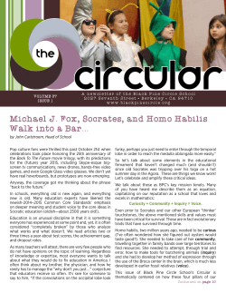 Michael J. Fox, Socrates, and Homo Habilis Walk into a Bar