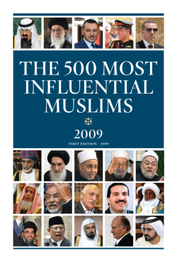 the 500 most influential muslims