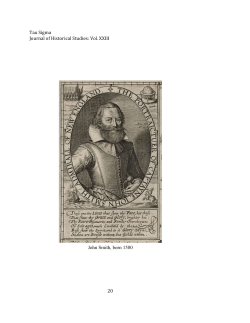 John Smith`s Historical Legacy