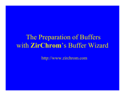 2001 ZirChrom Buffer Wizard Talk