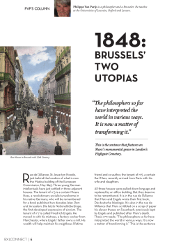 brussels` two utopias