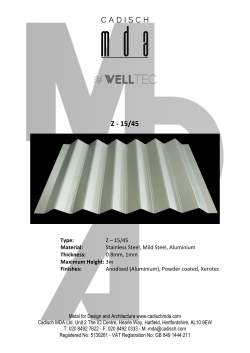 Z - 15/45 - Cadisch MDA