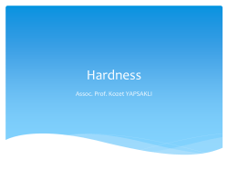 Hardness