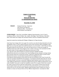 December 21, 2016 - Town Meeting Minutes[...]